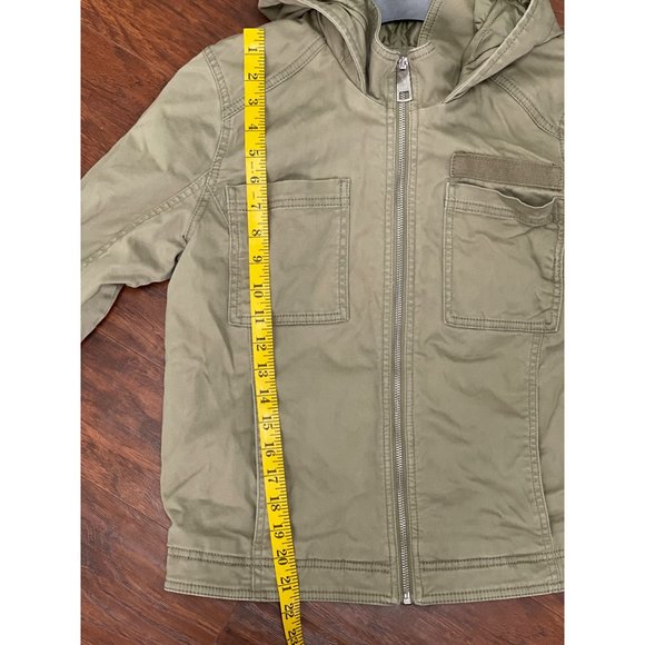 Hollister Co. Women's Jacket Size Medium Green quilted - Picture 8 of 8